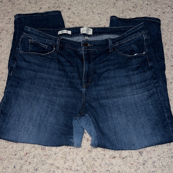 Universal Thread high rise slim straight cropped jeans size 17R - Picture 2 of 6